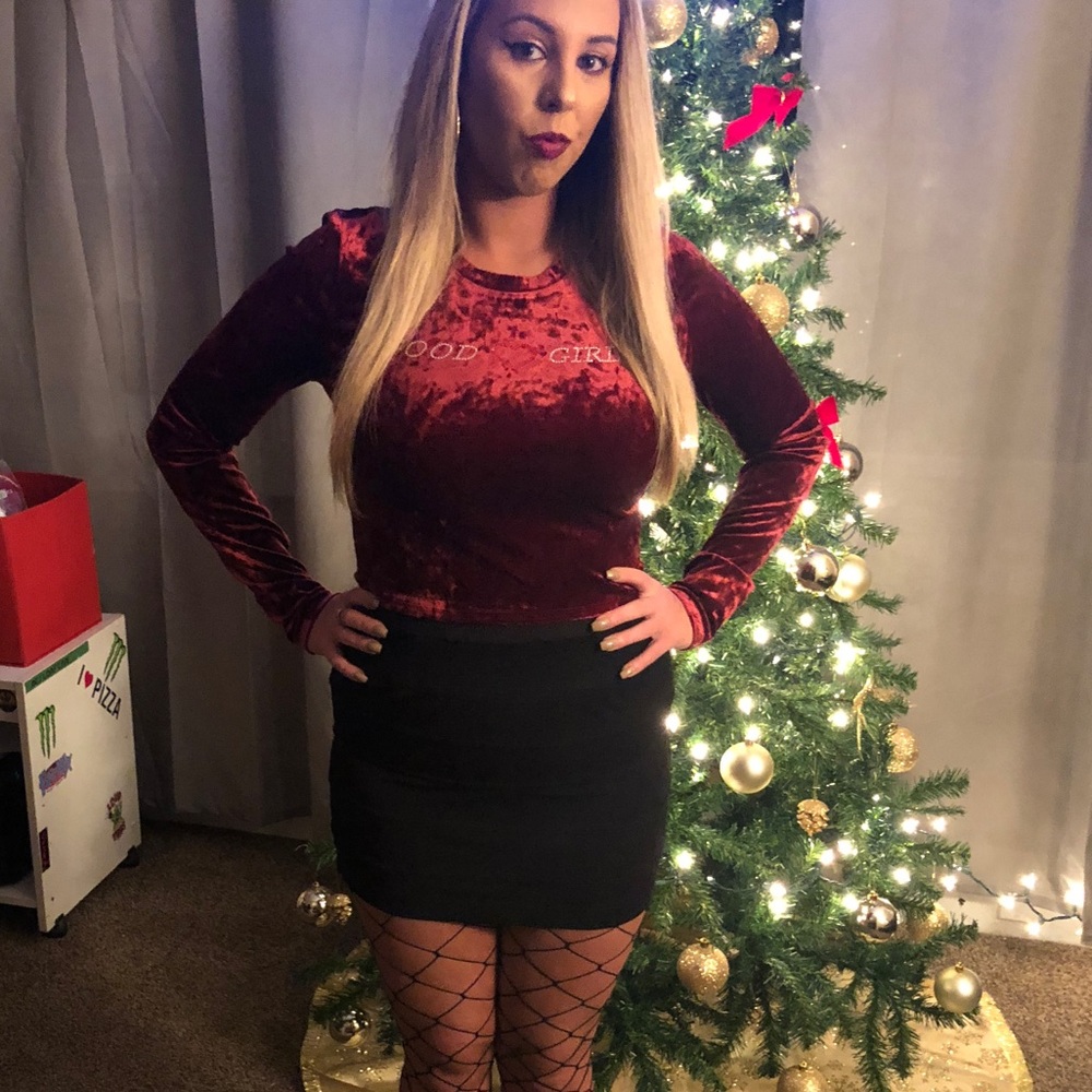Velvet shirt